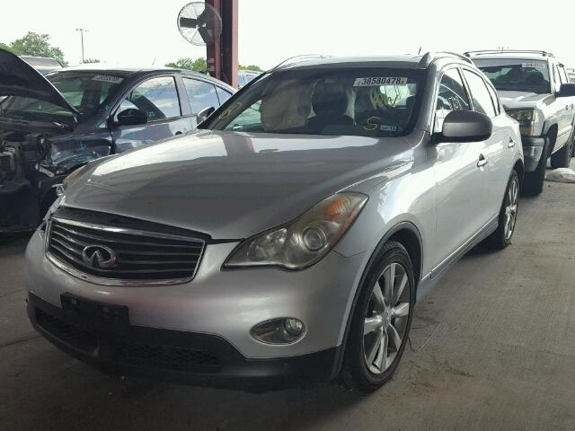 JN1AJ0HP6BM802490 - 2011 INFINITI EX35 BASE SILVER photo 2