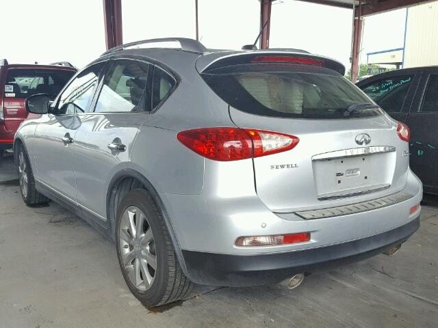 JN1AJ0HP6BM802490 - 2011 INFINITI EX35 BASE SILVER photo 3