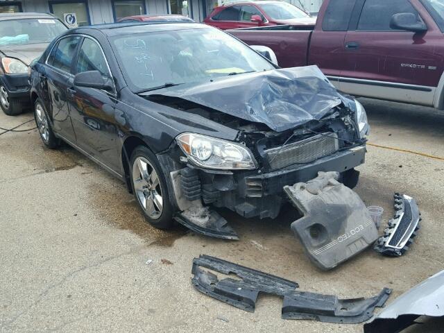 1G1ZC5EB6A4135413 - 2010 CHEVROLET MALIBU 1LT BLACK photo 1