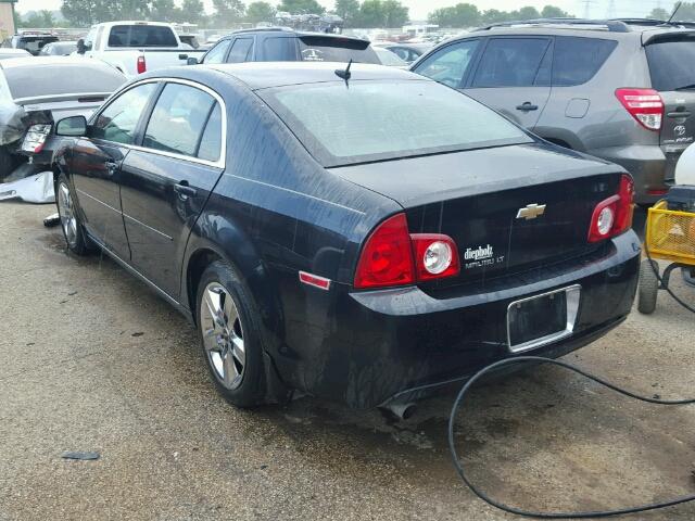 1G1ZC5EB6A4135413 - 2010 CHEVROLET MALIBU 1LT BLACK photo 3