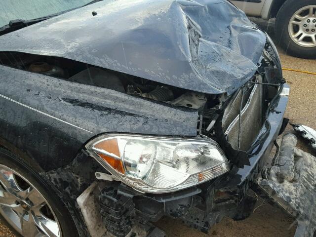 1G1ZC5EB6A4135413 - 2010 CHEVROLET MALIBU 1LT BLACK photo 9