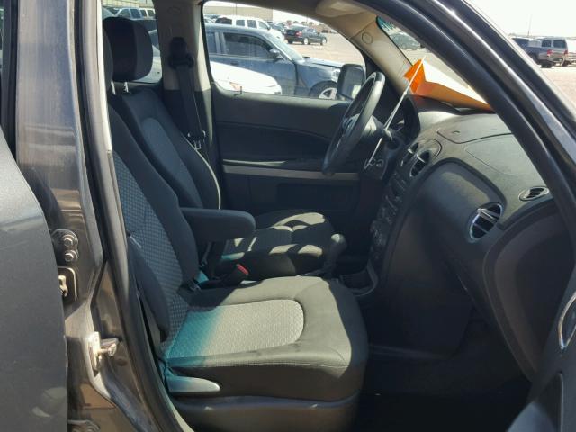 3GNBAAFW2BS661653 - 2011 CHEVROLET HHR LS CHARCOAL photo 5