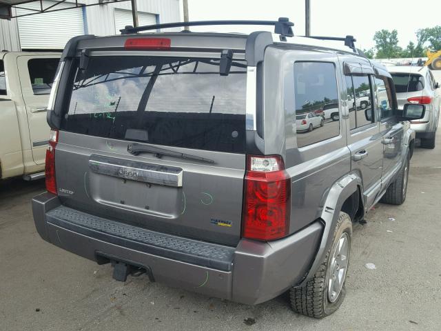 1J8HH58P17C673536 - 2007 JEEP COMMANDER 灰色 照片 4