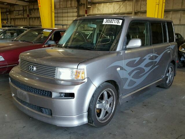 JTLKT324850205949 - 2005 TOYOTA SCION XB ვერცხლისფერი ფოტო 2
