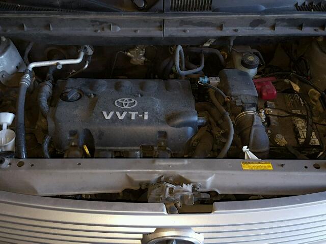 JTLKT324850205949 - 2005 TOYOTA SCION XB ვერცხლისფერი ფოტო 7