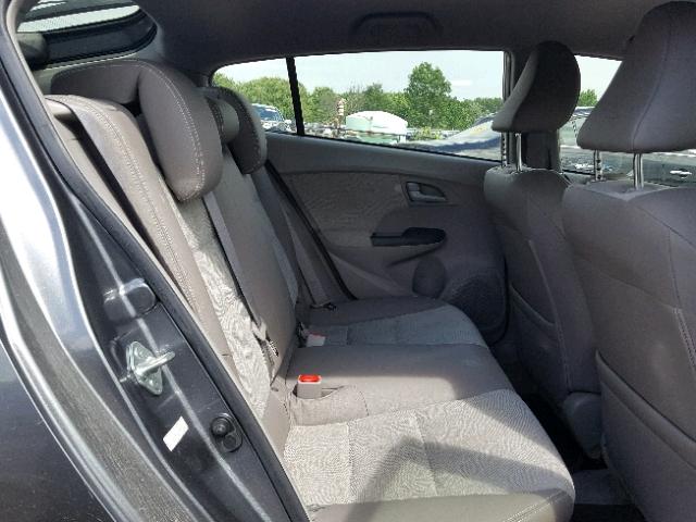 JHMZE2H77DS001886 - 2013 HONDA INSIGHT EX GRAY photo 6