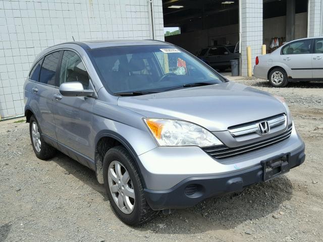 JHLRE48767C110497 - 2007 HONDA CR-V EXL SILVER photo 1