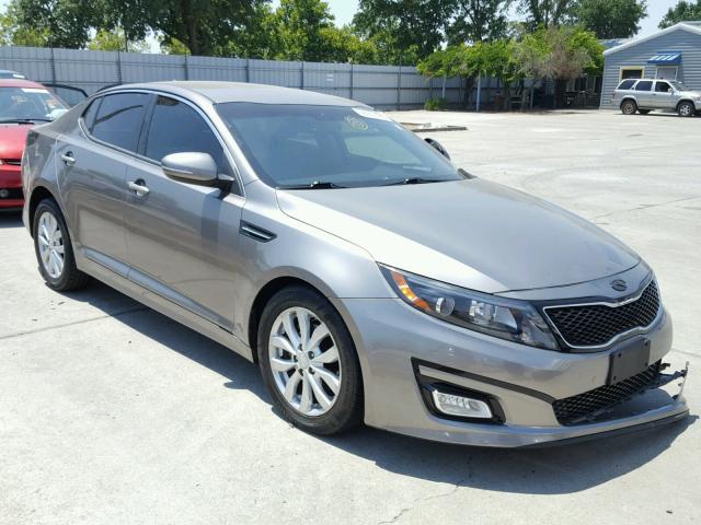 5XXGN4A71FG386566 - 2015 KIA OPTIMA EX GRAY photo 1