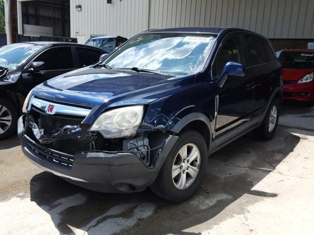 3GSDL43N19S622897 - 2009 SATURN VUE XE BLUE photo 2