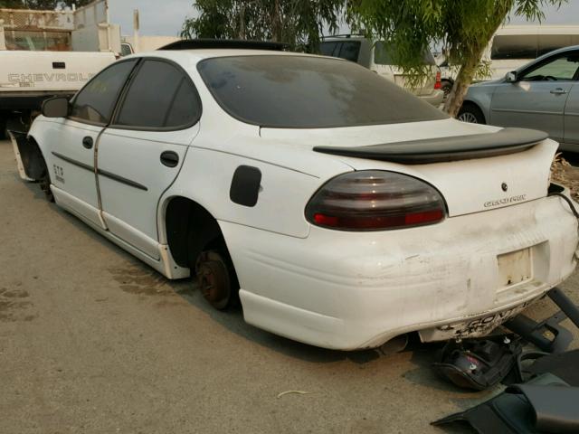 1G2WP5216WF310379 - 1998 PONTIAC GRAND PRIX WHITE photo 3
