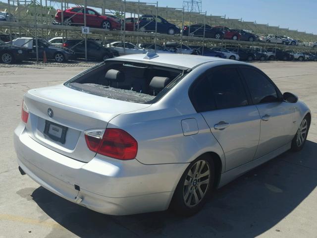 WBAVD13546KV01300 - 2006 BMW 325XI SILVER photo 4