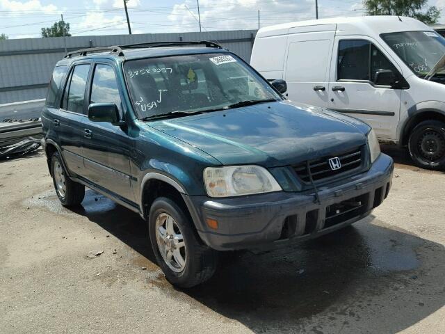 JHLRD18631C021907 - 2001 HONDA CR-V EX GREEN photo 1