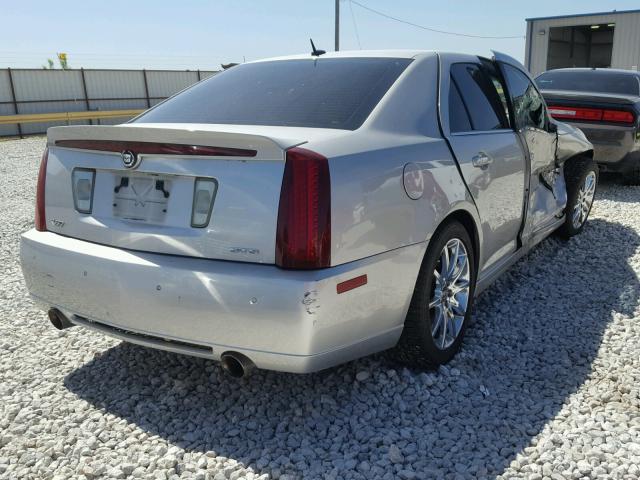 1G6DX67D470117618 - 2007 CADILLAC STS-V SILVER photo 4