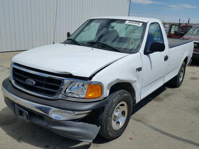 2FTRF17234CA48853 - 2004 FORD F-150 HERI WHITE photo 2