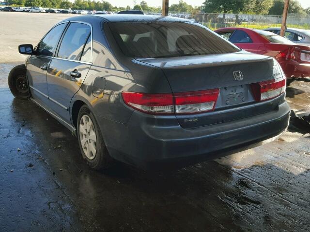 1HGCM56393A076395 - 2003 HONDA ACCORD LX GRAY photo 3