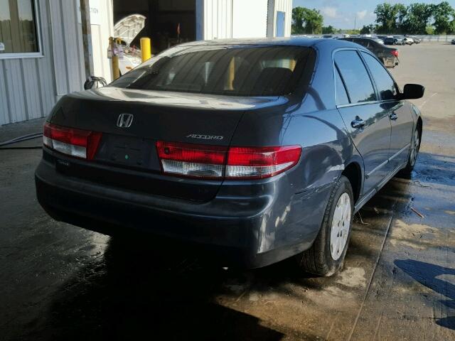 1HGCM56393A076395 - 2003 HONDA ACCORD LX GRAY photo 4