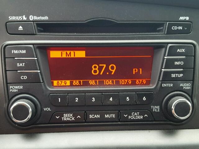 5XXGN4A70DG178823 - 2013 KIA OPTIMA EX GRAY photo 9