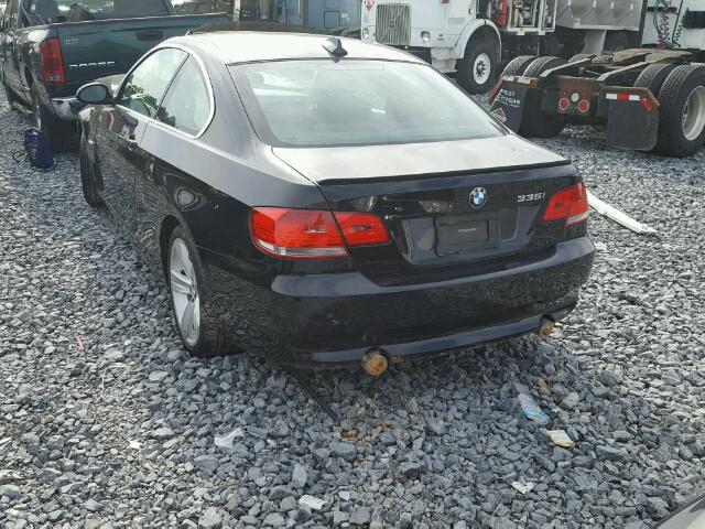 WBAWB73508P044200 - 2008 BMW 335 I BLACK photo 3