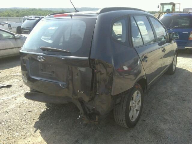 KNAFG525687220738 - 2008 KIA RONDO BASE GRAY photo 4