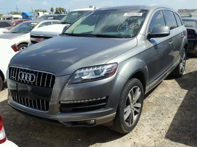 WA1LMAFE6FD029167 - 2015 AUDI Q7 TDI GRAY photo 2