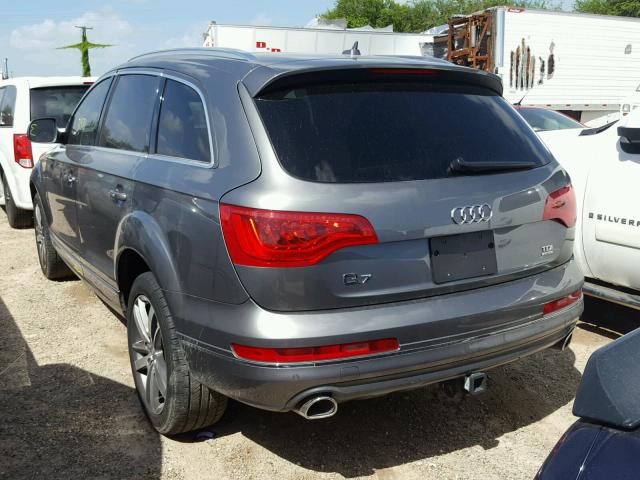 WA1LMAFE6FD029167 - 2015 AUDI Q7 TDI GRAY photo 3