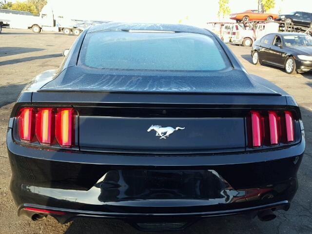 1FA6P8TH5G5226303 - 2016 FORD MUSTANG BLACK photo 10