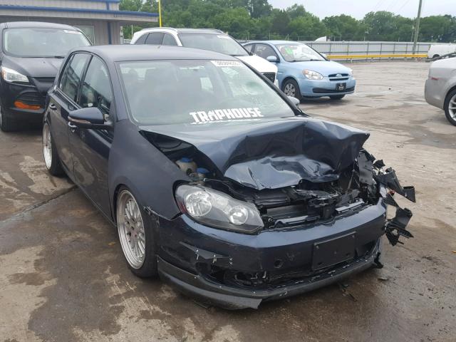 WVWDB7AJ6DW128564 - 2013 VOLKSWAGEN GOLF BLUE photo 1