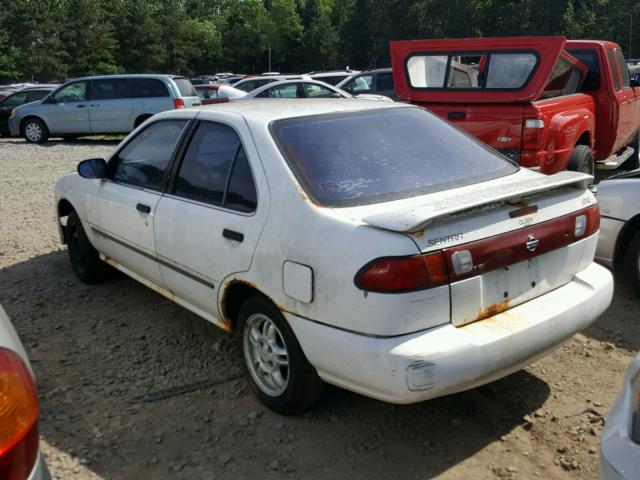 1N4AB41D5WC761580 - 1998 NISSAN SENTRA E WHITE photo 3