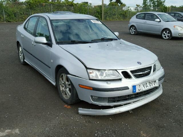 YS3FH46U761147304 - 2006 SAAB 9-3 AERO SILVER photo 1