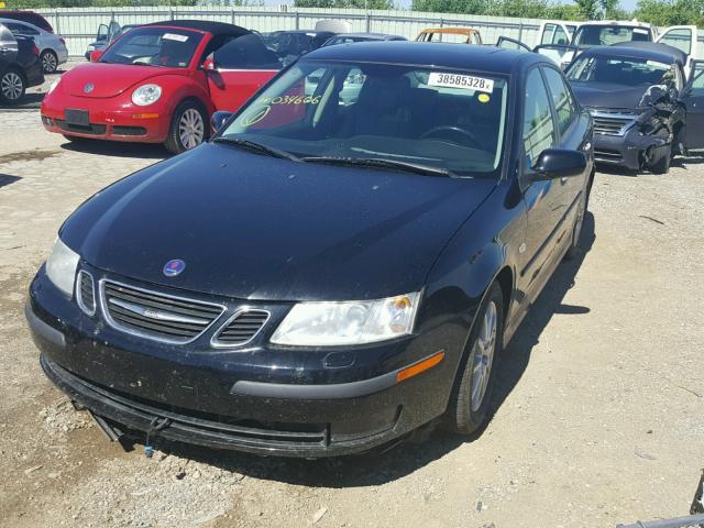 YS3FD46Y331034606 - 2003 SAAB 9-3 ARC BLACK photo 2