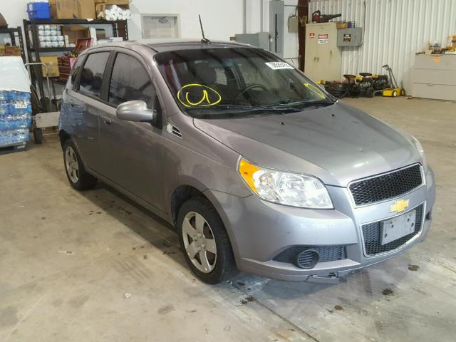 KL1TD6DE0BB135097 - 2011 CHEVROLET AVEO LS GRAY photo 1