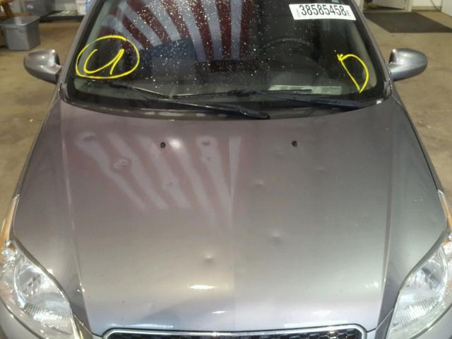 KL1TD6DE0BB135097 - 2011 CHEVROLET AVEO LS GRAY photo 9