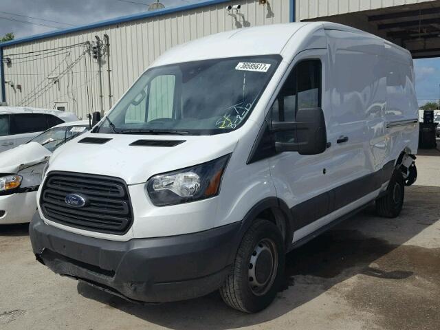 1FTYR2DM5HKA86181 - 2017 FORD TRANSIT T- WHITE photo 2