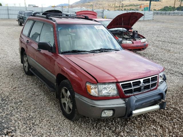 JF1SF6553XH741646 - 1999 SUBARU FORESTER S Rojo foto 1
