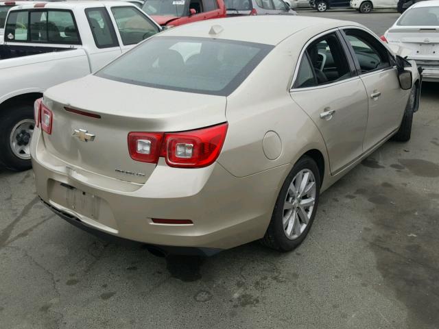 1G11H5SA4DF310762 - 2013 CHEVROLET MALIBU LTZ 米色 照片 4
