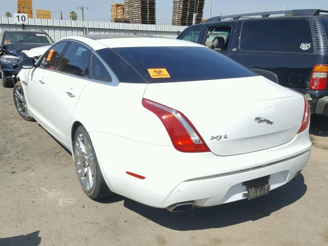 SAJWA2GB9CLV36976 - 2012 JAGUAR XJL BASE WHITE photo 3