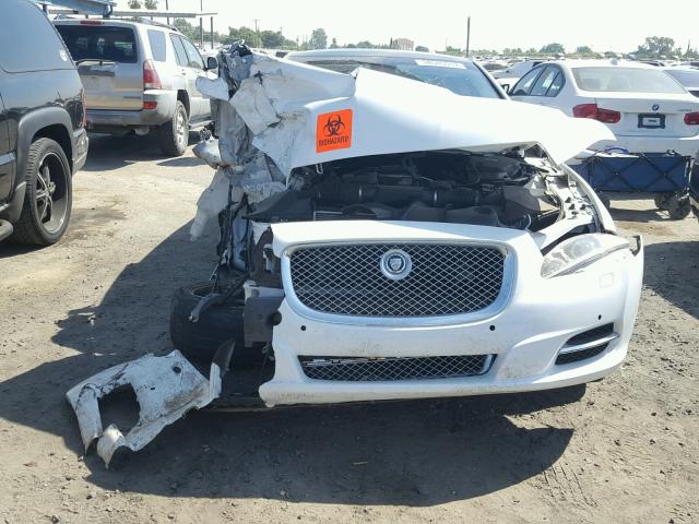 SAJWA2GB9CLV36976 - 2012 JAGUAR XJL BASE WHITE photo 9