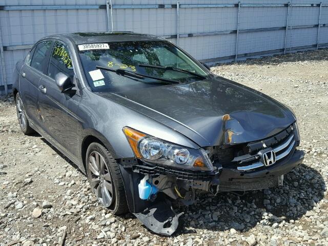 1HGCP2F77CA070748 - 2012 HONDA ACCORD EX GRAY photo 1