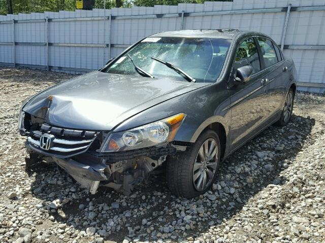 1HGCP2F77CA070748 - 2012 HONDA ACCORD EX GRAY photo 2