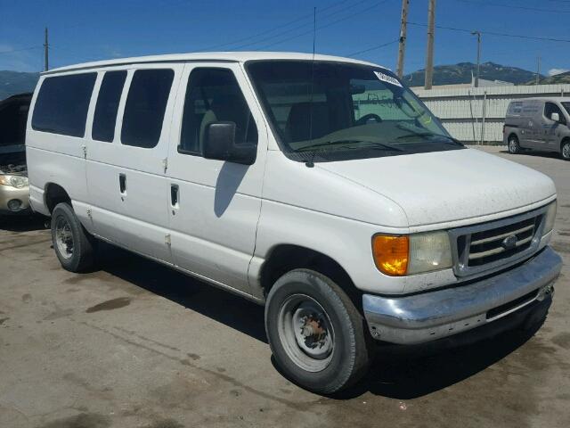 1FBNE31L47DA34127 - 2007 FORD ECONOLINE WHITE photo 1