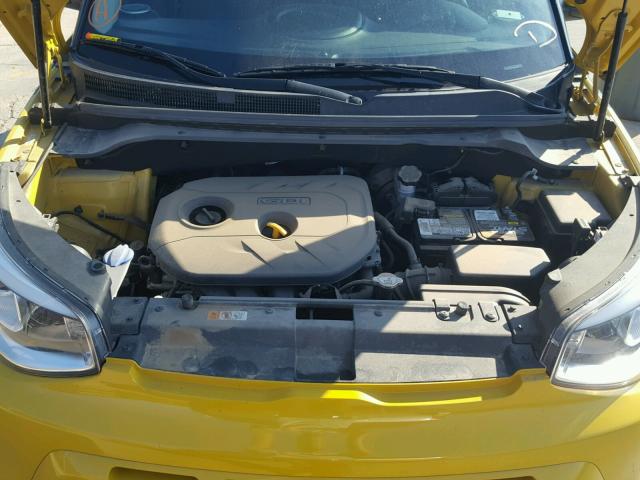 KNDJX3A56F7131820 - 2015 KIA SOUL ! YELLOW photo 7