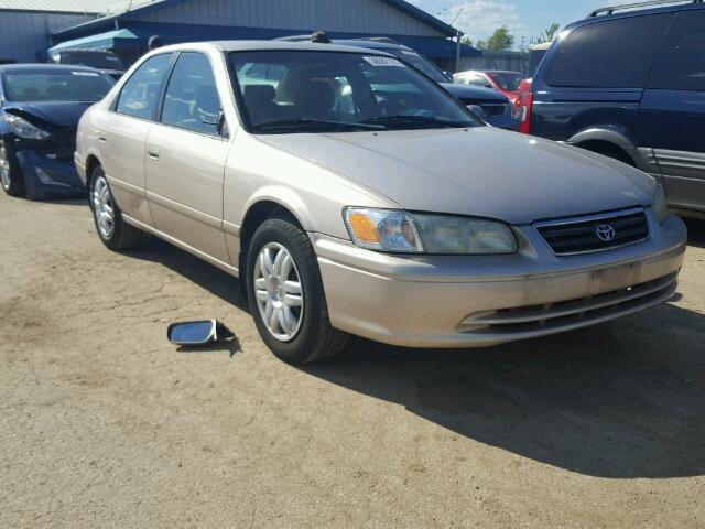 4T1BG22K71U101153 - 2001 TOYOTA CAMRY CE 金色 照片 1