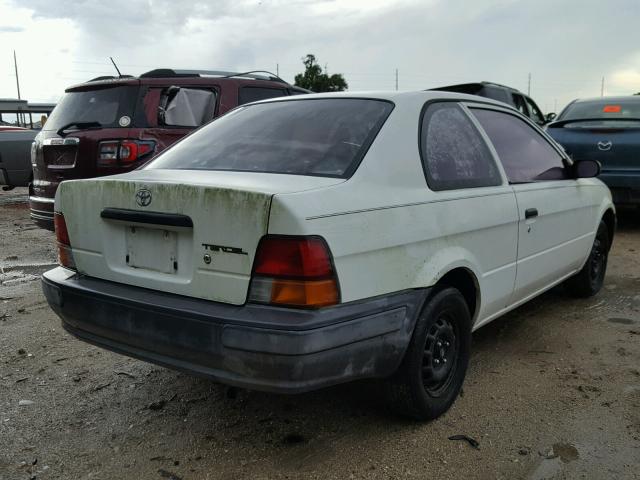 JT2EL55D6S0110634 - 1995 TOYOTA TERCEL STD WHITE photo 4