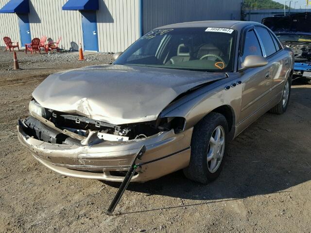 2G4WB52K541342114 - 2004 BUICK REGAL LS GOLD photo 2