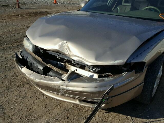 2G4WB52K541342114 - 2004 BUICK REGAL LS GOLD photo 9