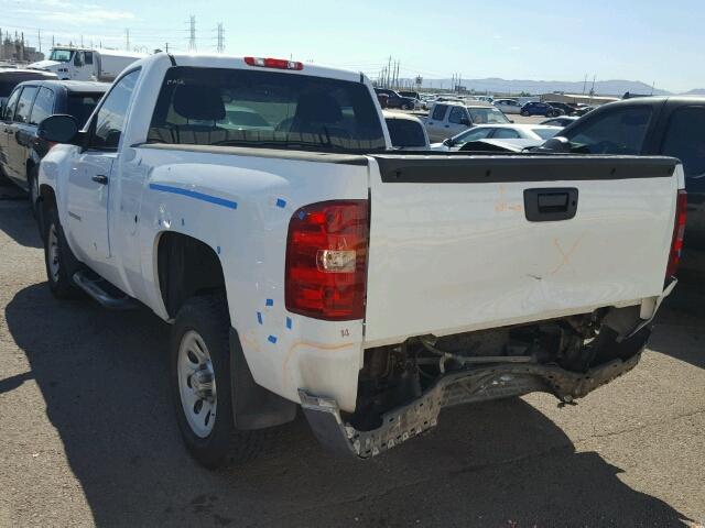 1GCPCPEX5AZ195000 - 2010 CHEVROLET SILVERADO WHITE photo 3