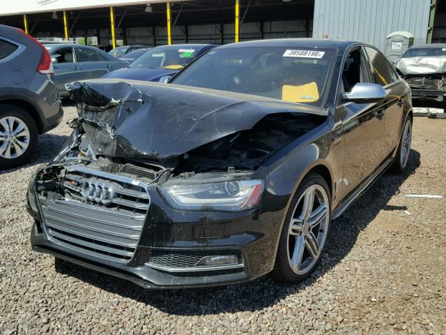 WAUKGAFL6DA172123 - 2013 AUDI S4 PRESTIG BLACK photo 2