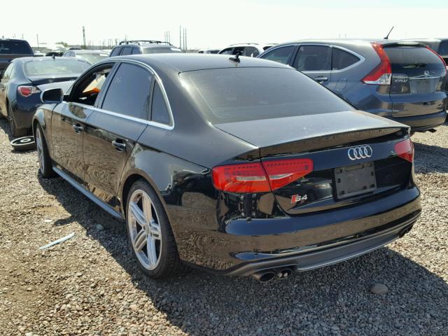 WAUKGAFL6DA172123 - 2013 AUDI S4 PRESTIG BLACK photo 3