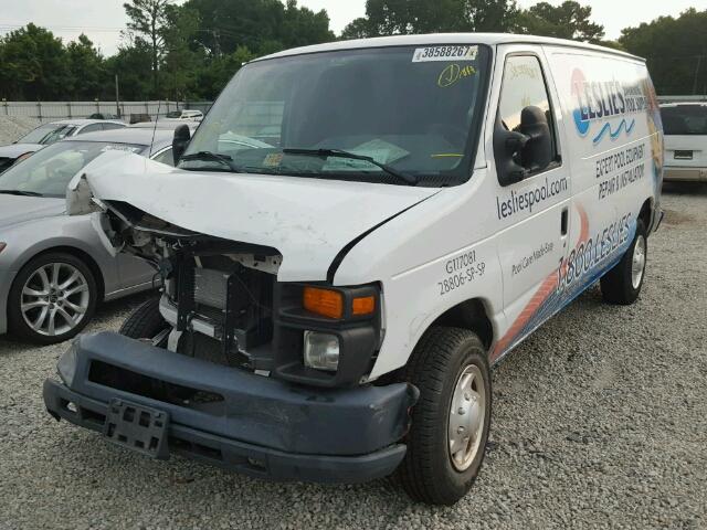 1FTNE1EW3CDA98173 - 2012 FORD ECONOLINE WHITE photo 2