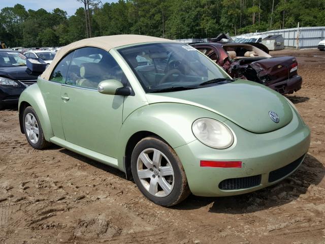 3VWRF31Y07M404299 - 2007 VOLKSWAGEN NEW BEETLE 绿色 照片 1